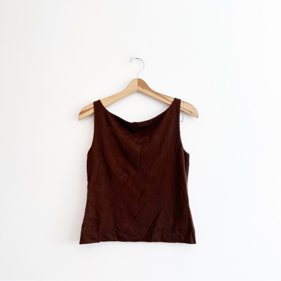 ALBERTA FERRETTI cashmere tank top - Picture 4 of 4